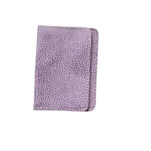 Portland Leather Modern Leather Passport Holder in Rare Lilac
